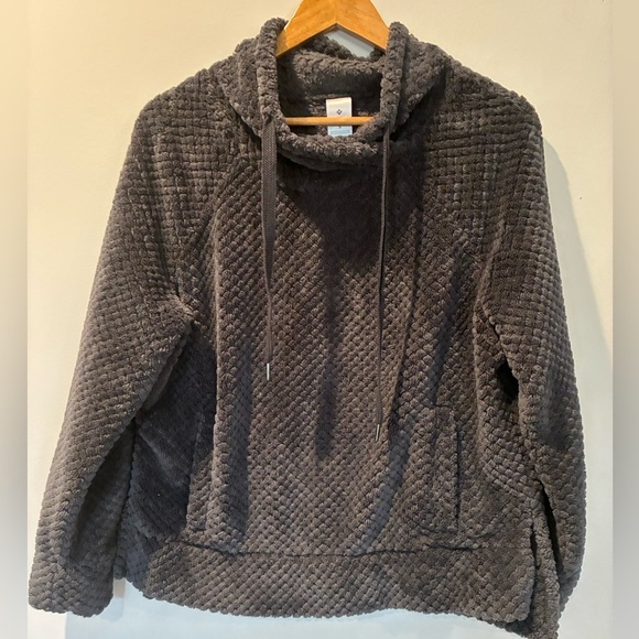 Member's Mark Tops - Lush Charcoal Plush Pullover from Members Mark